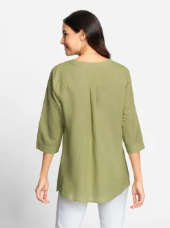 Blusen| Bluse lindgrün