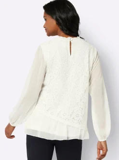 Blusen| Bluse ecru
