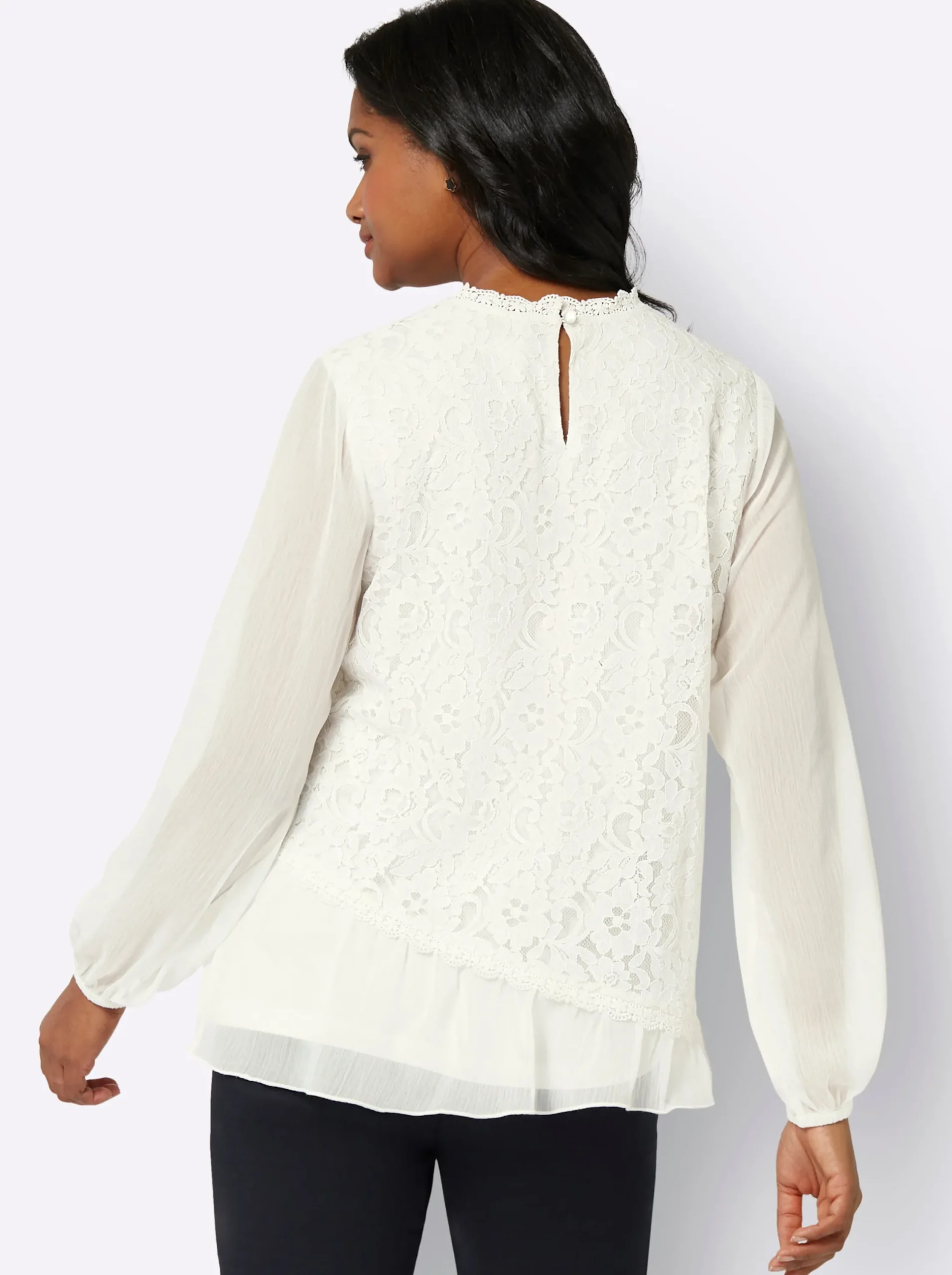 Blusen| Bluse ecru