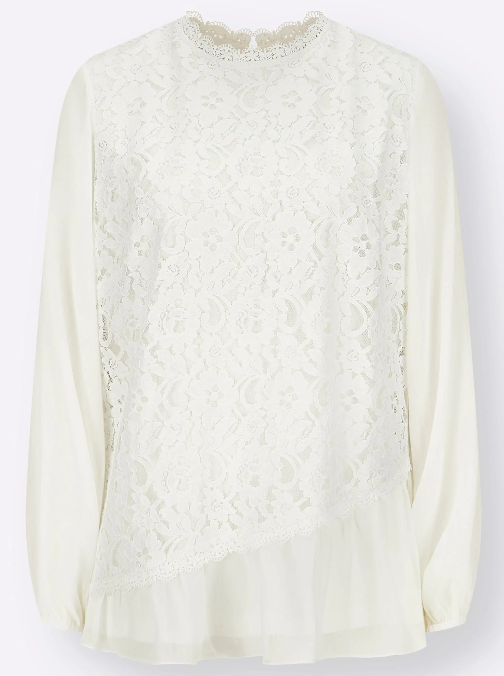 Blusen| Bluse ecru