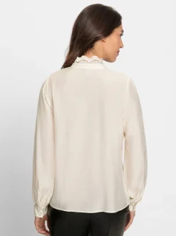 Blusen|heine Bluse champagner