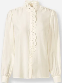 Blusen|heine Bluse champagner