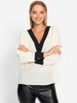 Blusen|heine Bluse champagner
