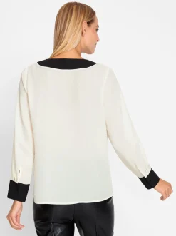 Blusen|heine Bluse champagner