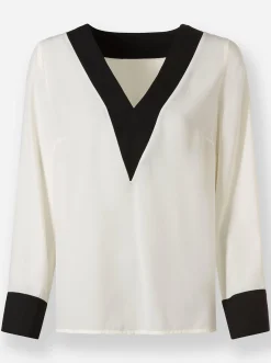 Blusen|heine Bluse champagner