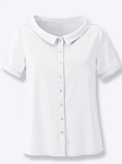 Blusen|heine Bluse weiß