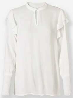 Blusen|heine Bluse ecru