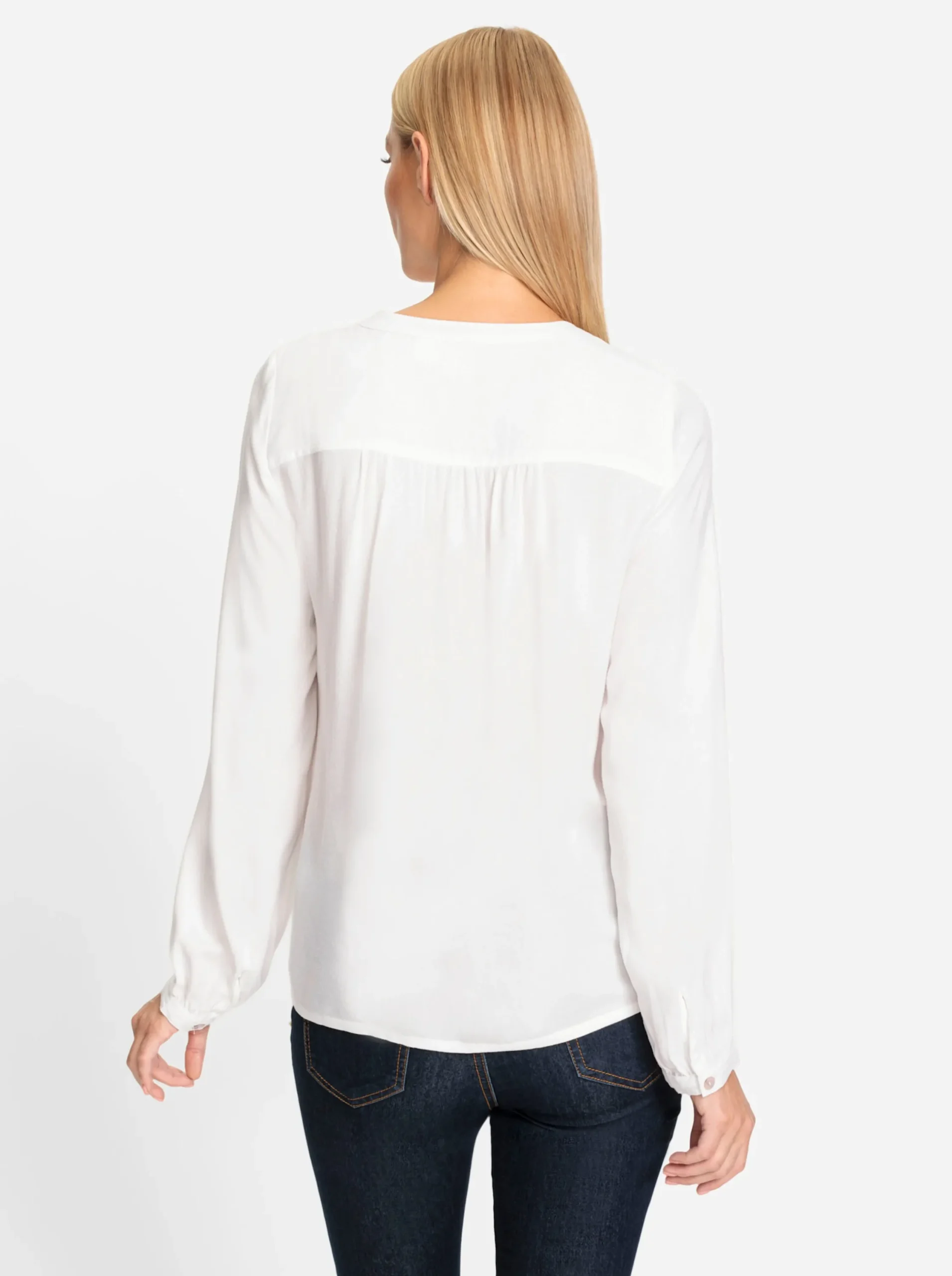 Blusen|heine Bluse ecru