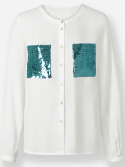 Blusen|heine Bluse ecru