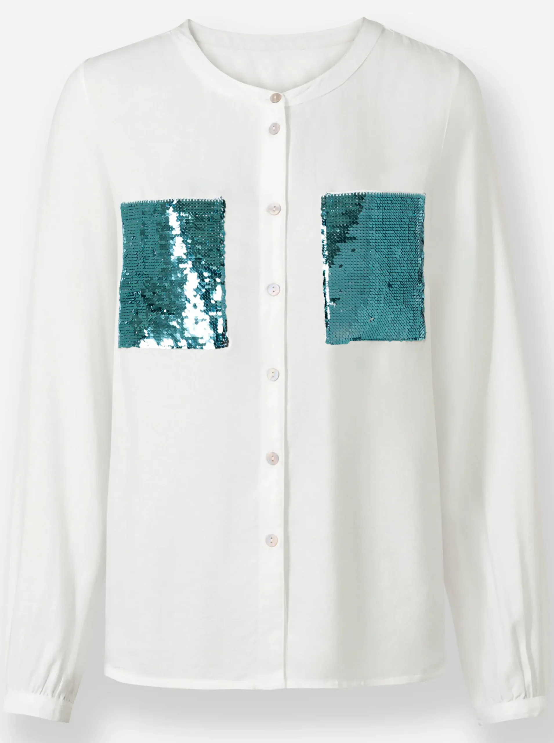Blusen|heine Bluse ecru