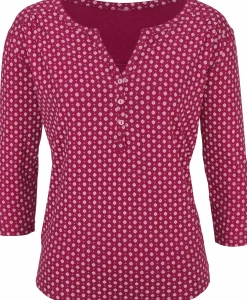 Blusen|LASCANA Blusenshirt beere