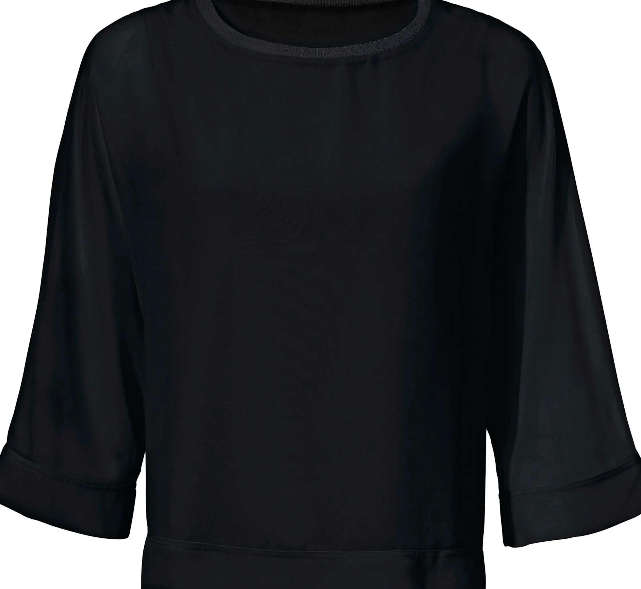 Shirts|heine Blusenshirt mit Fledermausärmeln schwarz