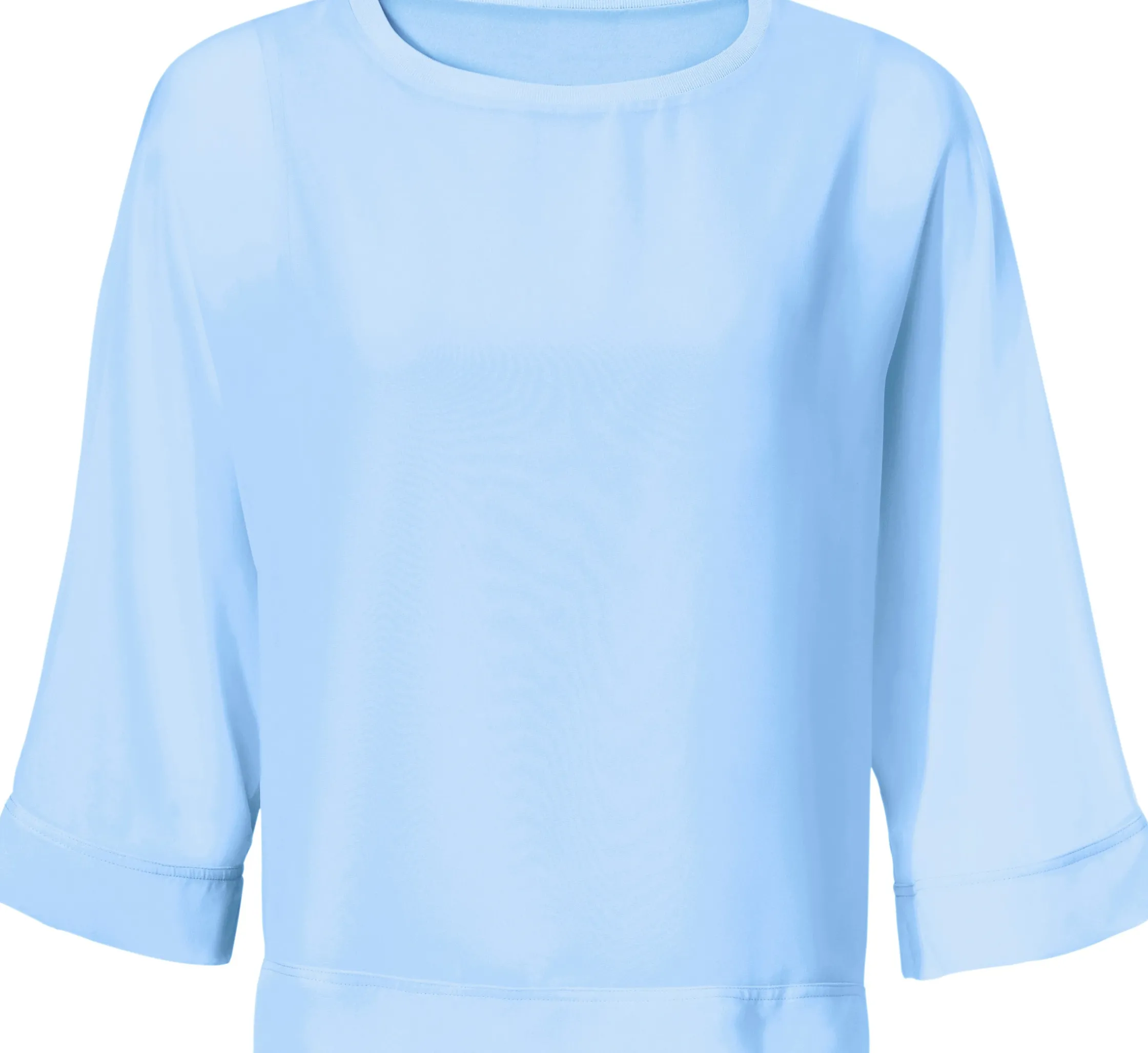 Strandmode|Basics|heine Blusenshirt mit Fledermausärmeln bleu