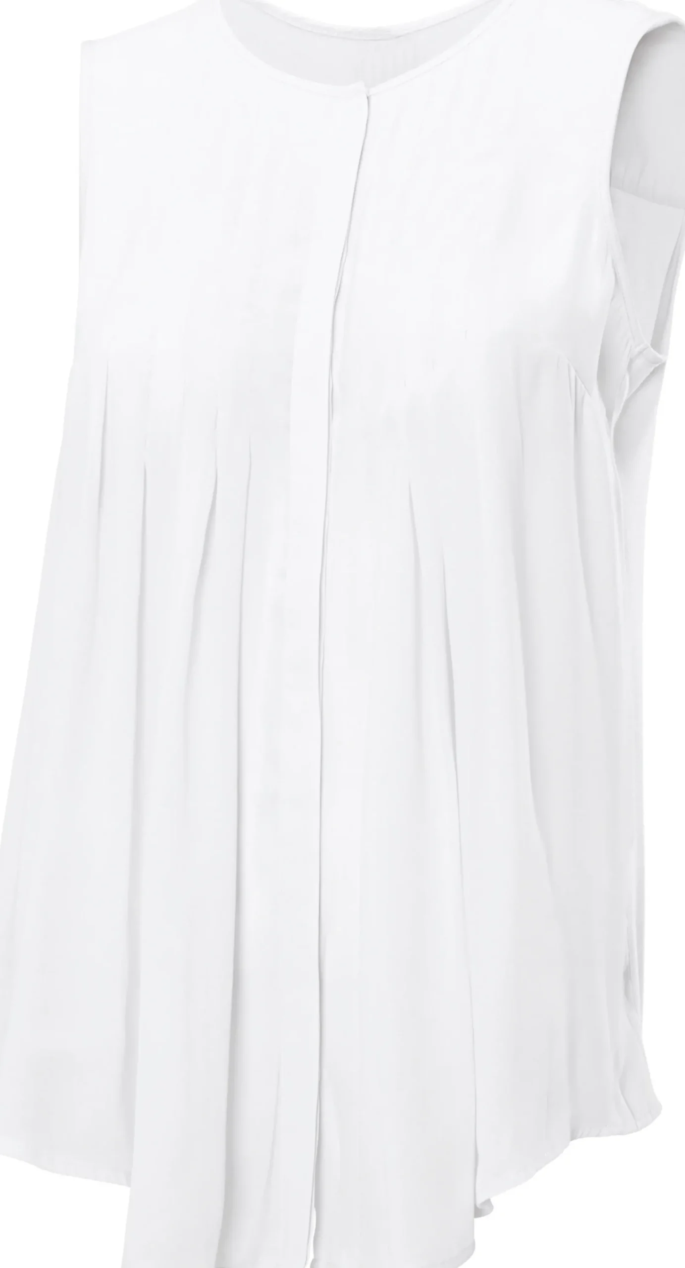 Strandmode|heine Blusenshirt mit Knopfleiste weiß