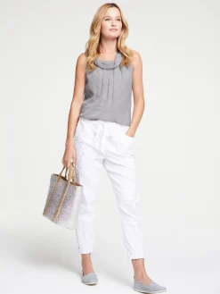 Strandmode|Shirts|heine Blusentop grau