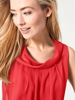 Strandmode|Shirts|heine Blusentop tomatenrot