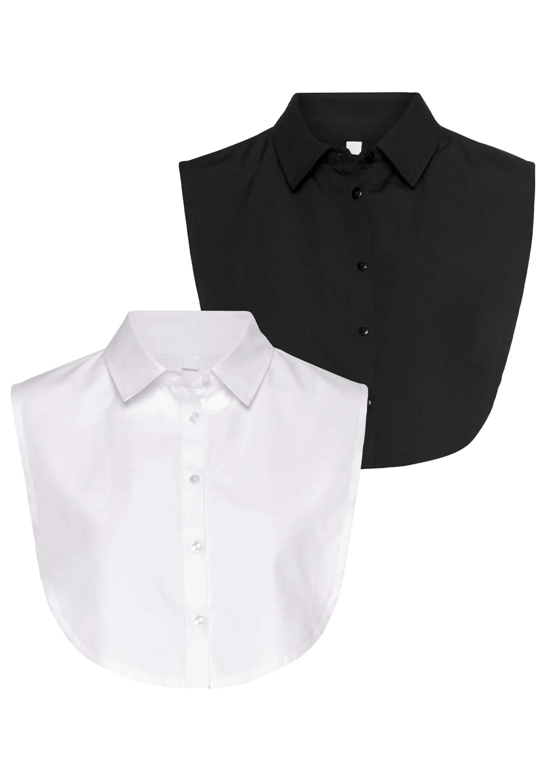 Blusen|Vivance Blusentop schwarz+weiß