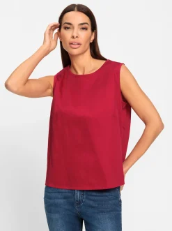 Blusen|Shirts|heine Blusentop in A-Linie rot