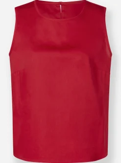 Blusen|Shirts|heine Blusentop in A-Linie rot