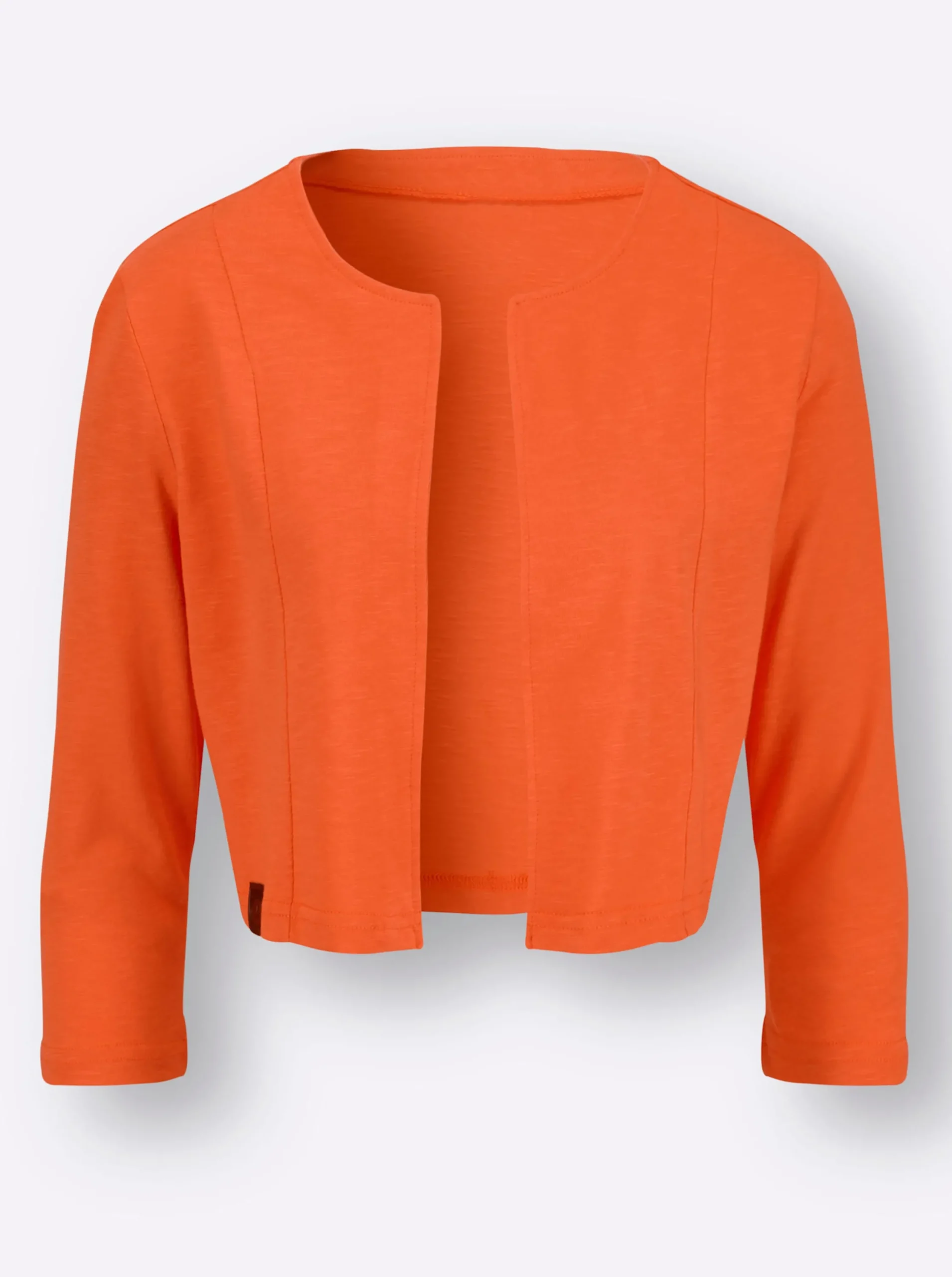 Jacken| Bolero mit 3/4-Ärmeln orange