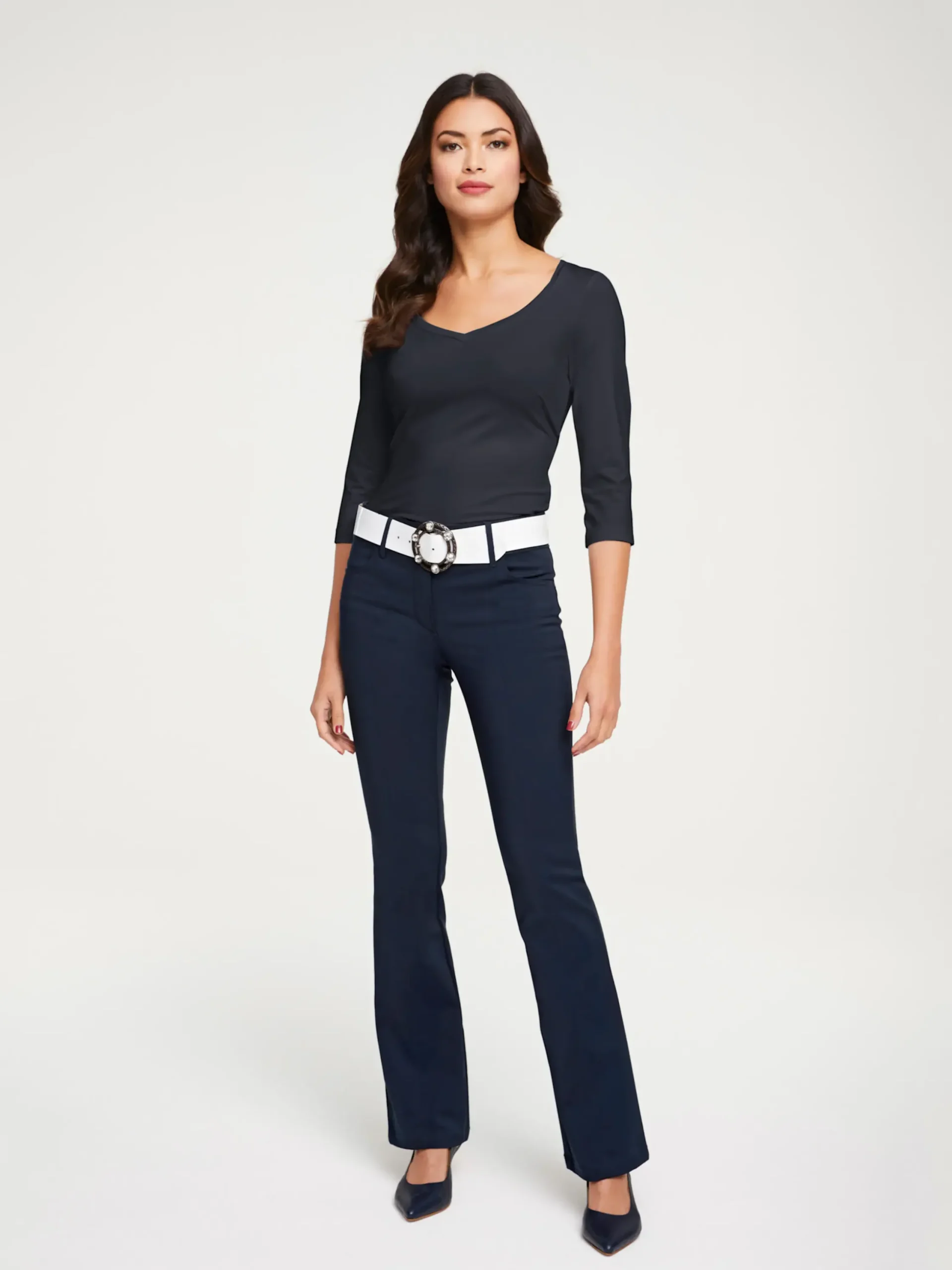Hosen|heine Bootcuthose marine