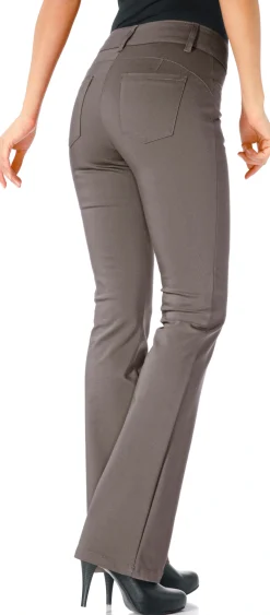 Hosen|heine Bootcuthose taupe