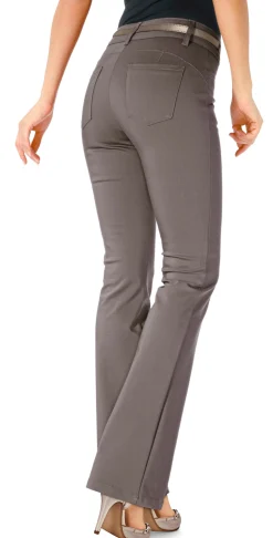 Hosen|heine Bootcuthose taupe