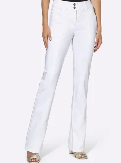Hosen|heine Bootcuthose weiß