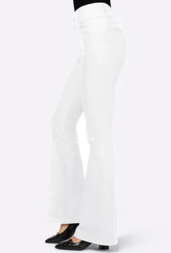 Jeans|heine Bootcut-Jeans weiß
