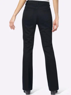 Jeans|heine Bootcut-Jeans darkblue
