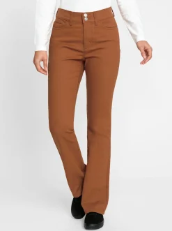 Jeans| Bootcut-Jeans cognac