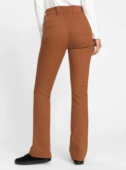 Jeans| Bootcut-Jeans cognac
