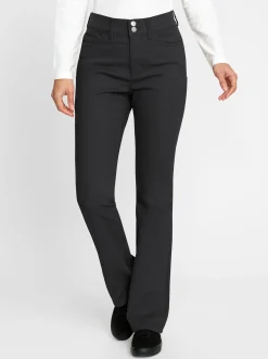 Jeans| Bootcut-Jeans schwarz