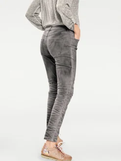 Jeans|heine Boyfriend Hose grau