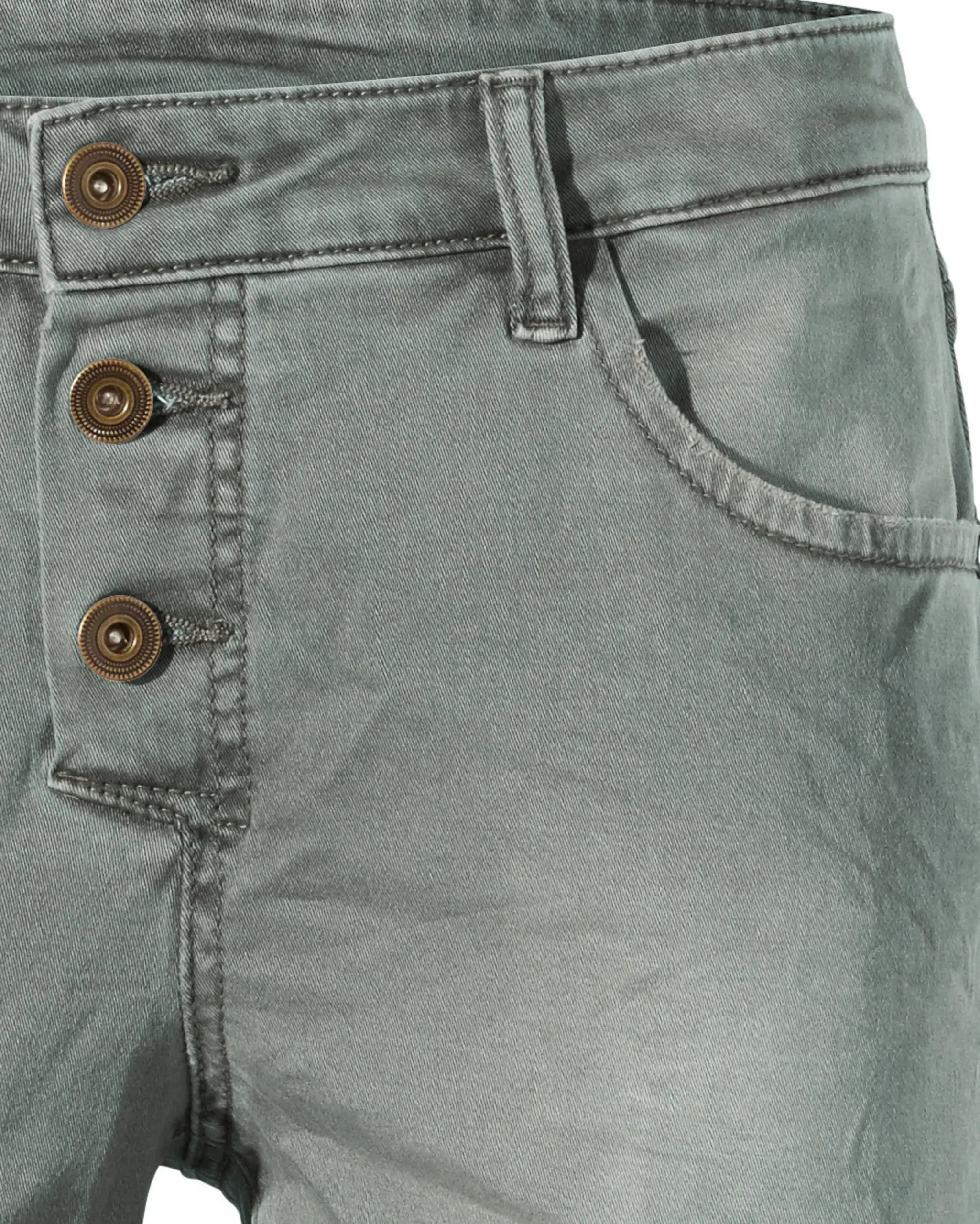 Basics|Hosen|heine Boyfriend Hose grau-grün