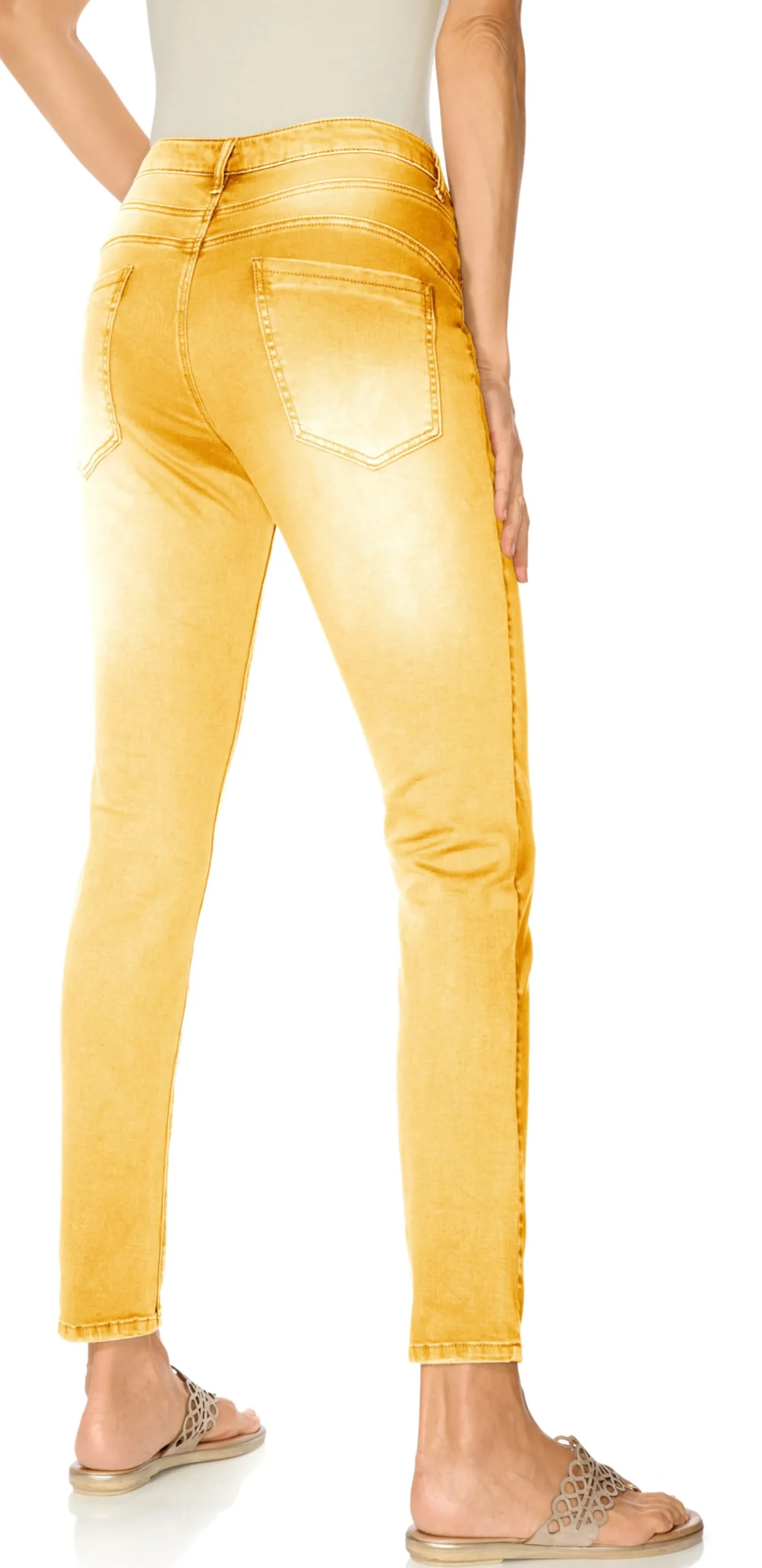 Basics|heine Boyfriend Hose mais