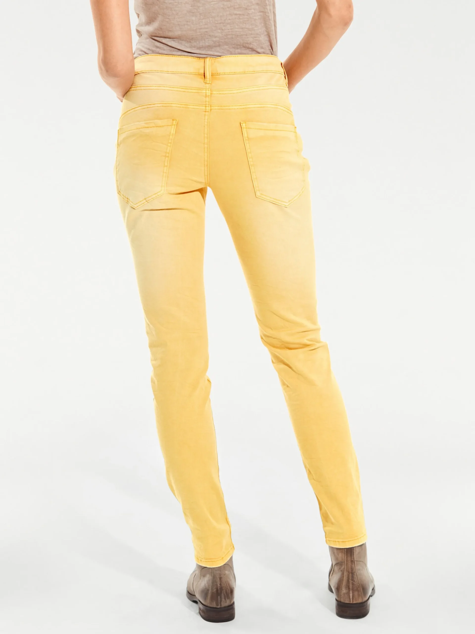 Basics|heine Boyfriend Hose mais