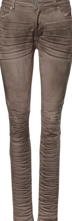 Jeans|heine Boyfriend Hose helltaupe
