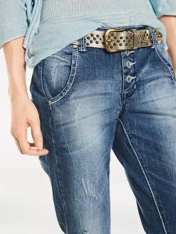 Jeans|heine Boyfriend-Jeans bluestone