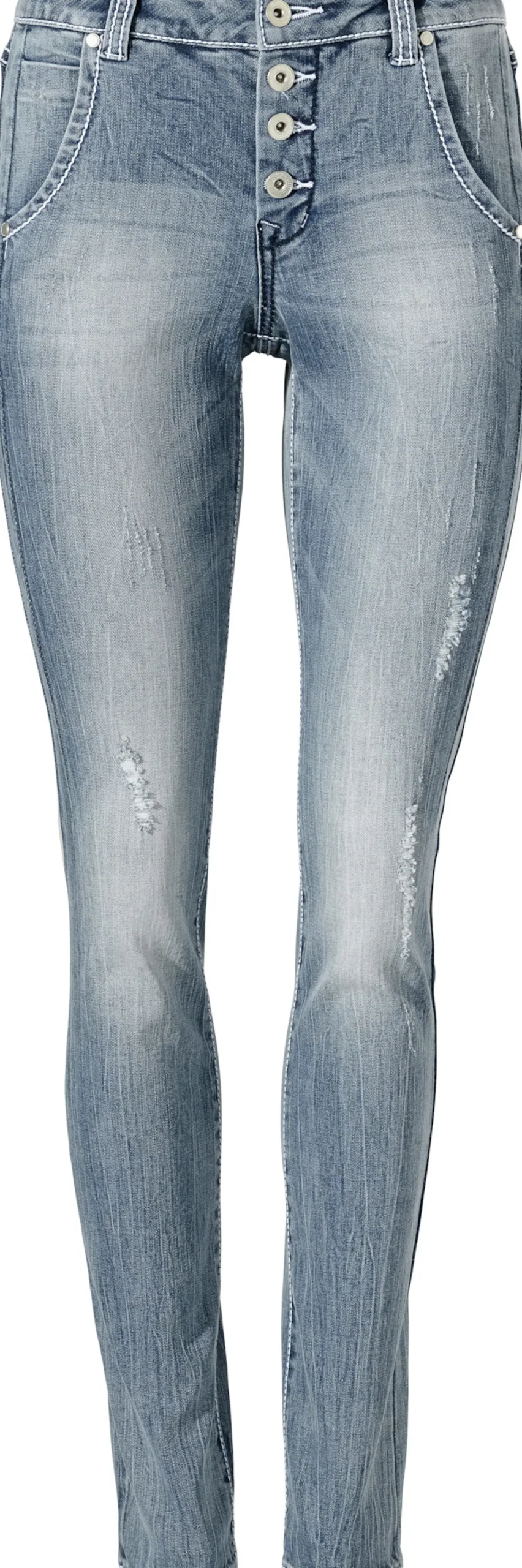 Strandmode|Jeans|heine Boyfriend-Jeans bleached