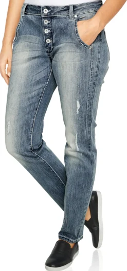 Strandmode|Jeans|heine Boyfriend-Jeans bleached