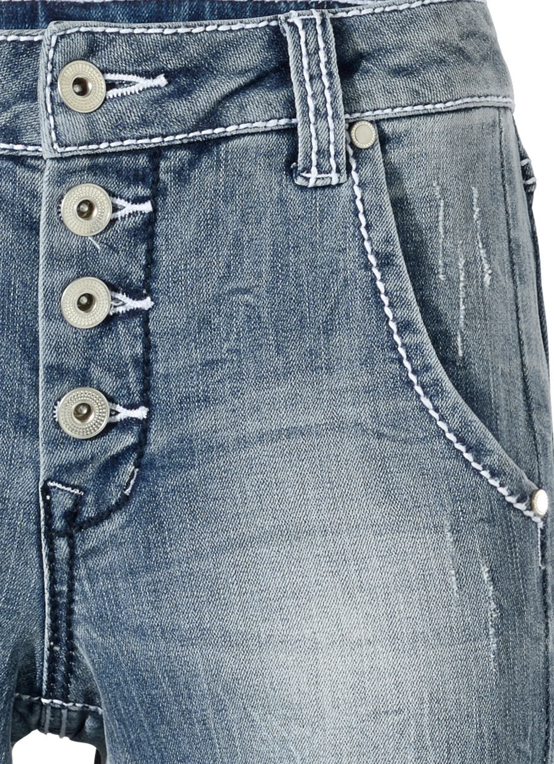 Strandmode|Jeans|heine Boyfriend-Jeans bleached