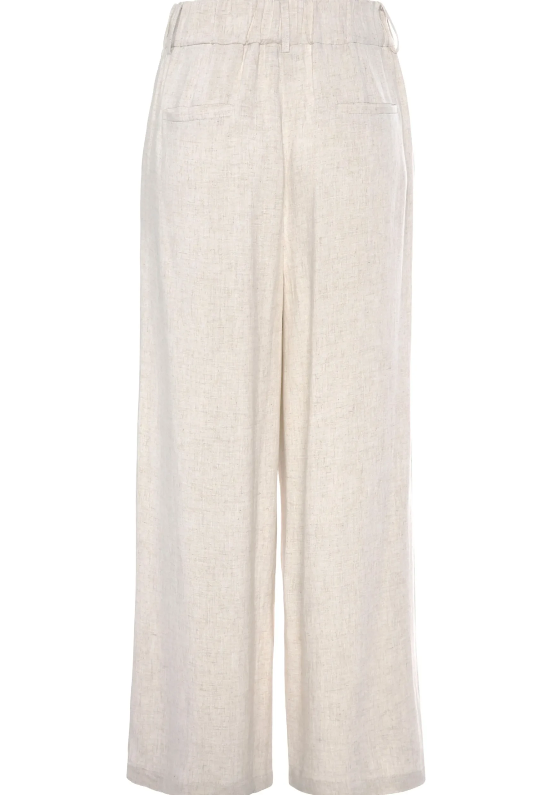 Strandmode|Hosen|LASCANA Bundfaltenhose sand
