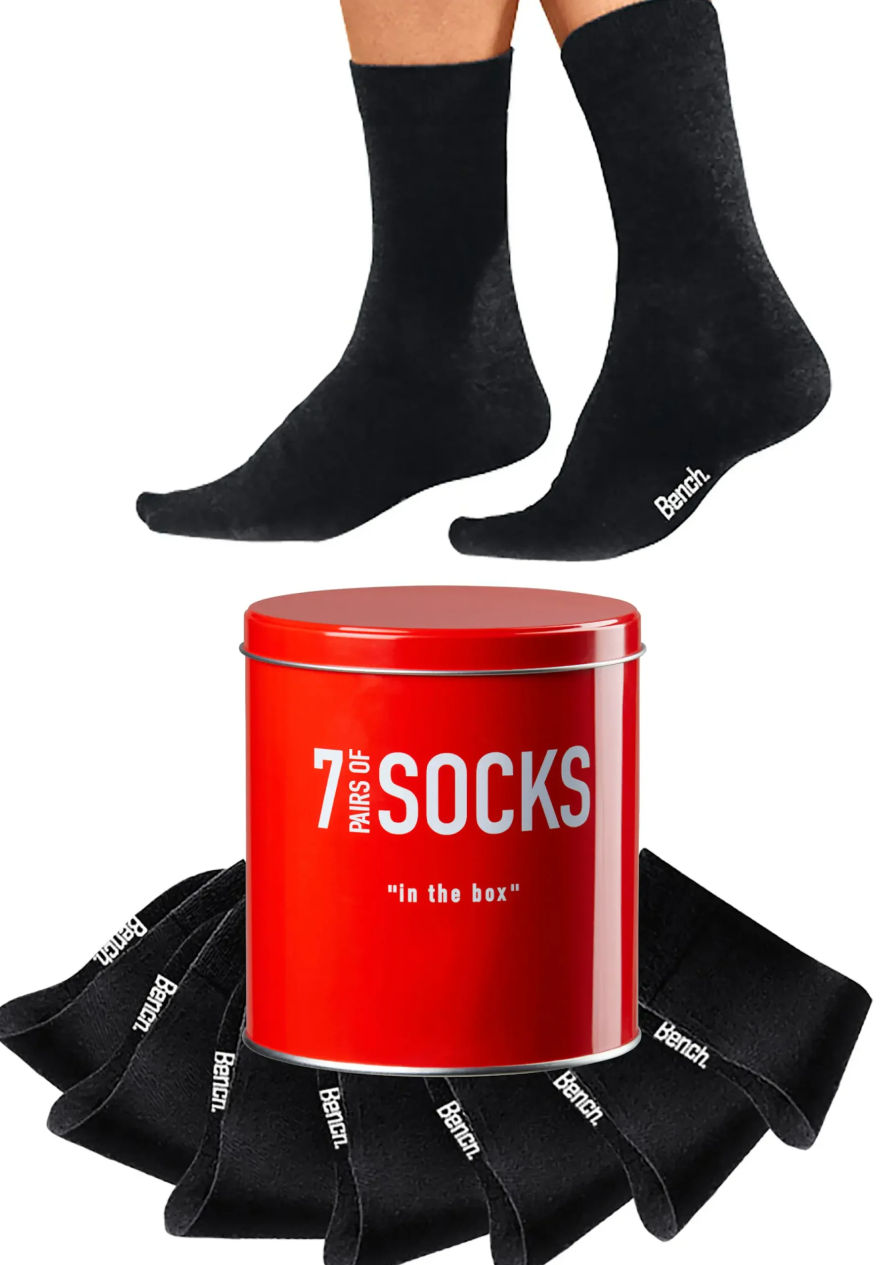 Strümpfe & Socken|Bench. Businesssocken schwarz