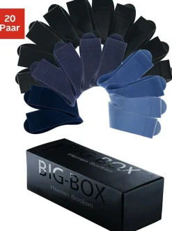 Strümpfe & Socken|H.I.S Businesssocken 10xschwarz,10xblau