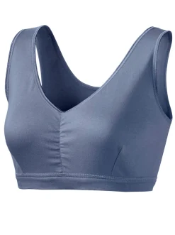 Bhs|wäschepur Bustier jeansblau+mauve