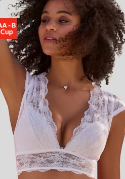 Bodies & Unterhemden|Vivance Bustier weiß