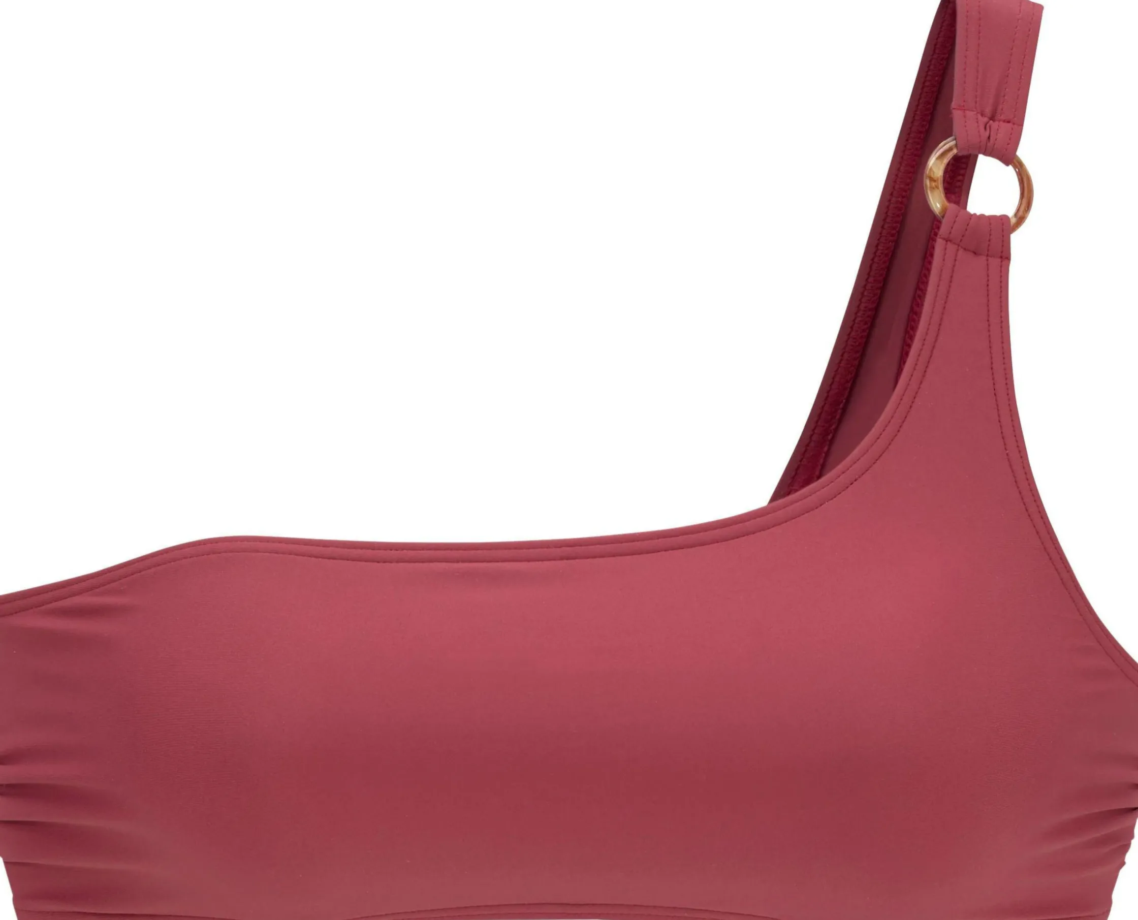 Bikinis|s.Oliver Bustier-Bikini-Top rostrot