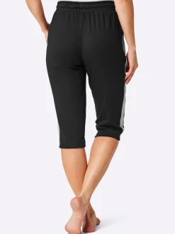 Homewear|Hosen|feel good Capri-Hose schwarz