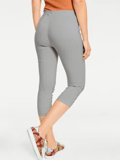 Hosen|heine Capri-Hose grau